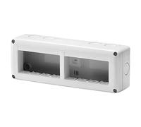 Gewiss Scatola Parete Grigia IP40 8 Posti GW27006