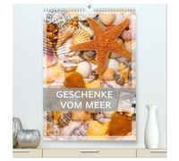 Geschenke vom Meer (hochwertiger Premium Wandkalender 2026 DIN A2 hoch), Kunstdruck in Hochglanz: 12 Stillleben aus den Fundstücken vom Strand die wir so lieben