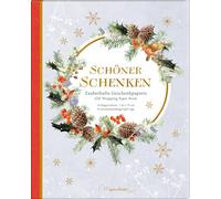 Geschenkpapier-Buch - Schöner Schenken: Zauberhafte Geschenkpapiere - Marjolein Bastin - Zauberhafter Winterwald