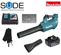Geschenkset Makita Batteria Soffiatore DUB184Z Occhiali di Protezione + 3,0 Ah