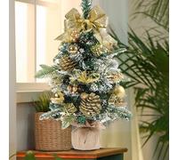 Geschmückter Albero di Natale 50cm Tree Tischdecko Piccolo Mini