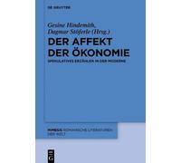 Gesine Hindemith Der Affekt der Ökonomie (Copertina rigida) Mimesis