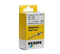 Gesipa Mini Pack PolyGrip, alluminio/inox 3,2x8 Quantità:1