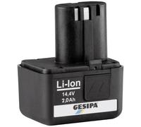 Gesipa 1666440 Batteria per elettroutensile 14.4 V 2 Ah