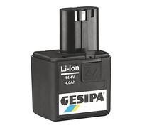 GESIPA | Batteria di ricambio originale 4,0Ah / 14,4V per pinza rivettatrice a batteria AccuBird®