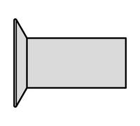 Gesipa Caricatore per rivetti ciechi G-Speed® alluminio, testa svasata 4,8x4,0 L=: 485mm, misura standard Quantità:22500