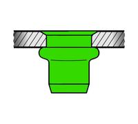 Gesipa Dadi per rivetti ciechi, testa piccola, acciaio inox A4 Quantità:1