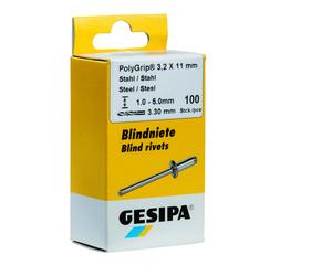 Gesipa Mini Pack PolyGrip, alluminio/acciaio 4,8x15 Quantità:1