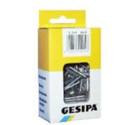 Gesipa mpk-minipack - Set Rivetti Alluminio/Acciaio 4,8 x 12 nero