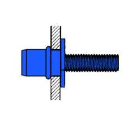 Gesipa Vite per rivetti ciechi, acciaio M 8x11x20 SL 36 Quantità:50