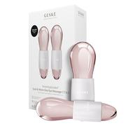 GESKE SmartAppGuided™ Cool & Warm Duo Eye Massager | 7 in 1 | Doppio massaggiatore salva-tempo | Occhi e viso | Raffredda e riscalda senza batteria | Rassoda, rilassa e sgonfia la pelle