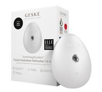 GESKE | Dispositivo rinfrescante per l'idratazione del viso SmartAppGuided™ | 4 in 1 | Vaporizzatore facciale | Brumizzatore | Dispositivo per la pulizia del viso | Nebulizzatore | Bagliore naturale