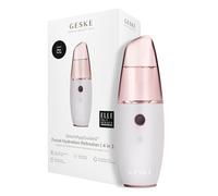 GESKE | Dispositivo rinfrescante per l'idratazione del viso SmartAppGuided™ | 4 in 1 | Vaporizzatore facciale | Brumizzatore | Dispositivo per la pulizia del viso | Nebulizzatore | Bagliore naturale