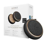 GESKE Dual Foot Smoothener | 8 in 1 | Lima a Due Lati | Pietra Pomice & Vetro Nanocristallino | Per Piedi Morbidi & Lisci | Rimozione Calli & Esfoliazione Avanzata | Ideale per il Tuo Kit Pedicure