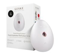 GESKE Facial Hydration Refresher | 4 in 1 Vaporizzatore facciale | SmartAppGuided™ | Brumizzatore | Dispositivo per la pulizia del viso | Nebulizzatore | Bagliore naturale