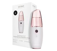 GESKE Facial Hydration Refresher | 4 in 1 Vaporizzatore facciale | SmartAppGuided™ | Brumizzatore | Dispositivo per la pulizia del viso | Nebulizzatore | Bagliore naturale