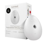 GESKE Facial Hydration Refresher | 4 in 1 Vaporizzatore facciale | SmartAppGuided™ | Brumizzatore | Dispositivo per la pulizia del viso | Nebulizzatore | Bagliore naturale
