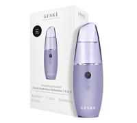 GESKE Facial Hydration Refresher | 4 in 1 Vaporizzatore facciale | SmartAppGuided™ | Brumizzatore | Dispositivo per la pulizia del viso | Nebulizzatore | Bagliore naturale
