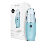 GESKE Facial Hydration Refresher | 4 in 1 Vaporizzatore facciale | SmartAppGuided™ | Brumizzatore | Dispositivo per la pulizia del viso | Nebulizzatore | Bagliore naturale