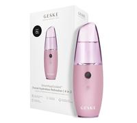 GESKE Facial Hydration Refresher | 4 in 1 Vaporizzatore facciale | SmartAppGuided™ | Brumizzatore | Dispositivo per la pulizia del viso | Nebulizzatore | Bagliore naturale