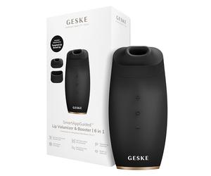 GESKE Lip Volumizer & Booster | 6 in 1 Volumizzante rapido per labbra | SmartAppGuided™ | Lip plumper per aumentare il volume delle labbra | Rende automaticamente le labbra più carnose e belle