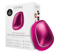 GESKE | Maschera sonica effetto caldo e freddo SmartAppGuided™ | 9 in 1 | Spettro LED completo e terapia a luce rossa | Maggiore assorbimento dei prodotti cosmetici | Massaggiatore facciale