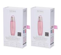 GESKE MicroCurrent Skin Scrubber & Blackhead Remover | 9 In 1 Rosa 2x1