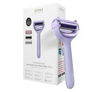 GESKE | Roller viso & corpo microaghi SmartAppGuided™ | 9 in 1 | Derma Roller | con quarzo rosa |Roller elettrico | Microaghi | Dispositivo per microneedling | Roller con microaghi