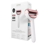 GESKE | Roller viso & corpo microaghi SmartAppGuided™ | 9 in 1 | Derma Roller | con quarzo rosa |Roller elettrico | Microaghi | Dispositivo per microneedling | Roller con microaghi