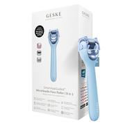 GESKE MicroNeedle Face Roller | 9 in 1 Con quarzo rosa | Roller viso | SmartAppGuided™ | Microaghi | Dispositivo microneedling professionale | Roller con microaghi | Roller per microneedling