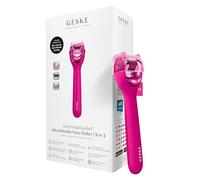 GESKE MicroNeedle Face Roller | 9 in 1 Derma Roller Massaggiatore viso | SmartAppGuided™ | Dispositivo professionale per microneedling con quarzo rosa | Rullo di bellezza per il viso