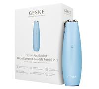 GESKE | Penna per lifting facciale a microcorrente SmartAppGuided™ | 6 in 1 | Strumenti per la cura della pelle | Dispositivo anti-età per il viso | Lifting facciale | Pelle giovane senza rughe
