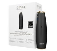 GESKE | Penna per lifting facciale a microcorrente SmartAppGuided™ | 6 in 1 | Strumenti per la cura della pelle | Dispositivo anti-età per il viso | Lifting facciale | Pelle giovane senza rughe