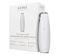 GESKE | Penna per lifting facciale a microcorrente SmartAppGuided™ | 6 in 1 | Strumenti per la cura della pelle | Dispositivo anti-età per il viso | Lifting facciale | Pelle giovane senza rughe