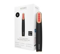 GESKE Skin Firming Wand | 7 in 1 | Anti-età | Lifting a microcorrente | Strumento di skincare | Rimozione rughe per pelle soda | Rassodante viso | Tecnologia luce LED rossa | Testa girevole