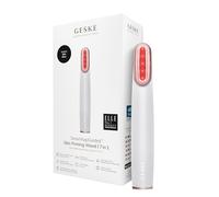 GESKE Skin Firming Wand | 7 in 1 | Anti-età | Lifting a microcorrente | Strumento di skincare | Rimozione rughe per pelle soda | Rassodante viso | Tecnologia luce LED rossa | Testa girevole