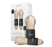 GESKE SmartAppGuided™ Cool & Warm Duo Eye Massager | 7 in 1 | Doppio massaggiatore salva-tempo | Occhi e viso | Raffredda e riscalda senza batteria | Rassoda, rilassa e sgonfia la pelle