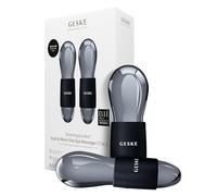 GESKE SmartAppGuided™ Cool & Warm Duo Eye Massager | 7 in 1 | Doppio massaggiatore salva-tempo | Occhi e viso | Raffredda e riscalda senza batteria | Rassoda, rilassa e sgonfia la pelle