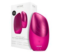 GESKE Sonic Facial Brush 6 in 1 Detergente viso con effetto termico | SmartAppGuided™ | Pulizia della pelle | Spazzola per la pulizia con funzione riscaldante | Massaggiatore facciale