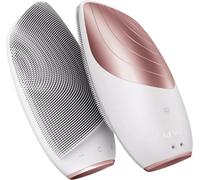 GESKE | Dispositivo SmartAppGuided™ Sonic Thermo Facial Brush | 6 in 1 | Pulizia della pelle | Spazzola per la pulizia con funzione riscaldante | Massaggiatore facciale | Spazzola viso elettrica