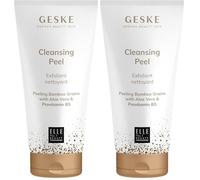 GESKE | Spazzole viso GESKE SmartAppGuided™ | Peeling detergente con aloe vera, provitamina B5, semi di bambù | Tutti i tipi di pelle | Formula vegana non testata sugli animali (Confezione da 2)