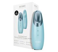 GESKE Warm & Cool Eye Energizer | 6 in 1 Massaggiatore per occhi | SmartAppGuided™ | Dispositivo per massaggio oculare | Massaggiatore contro le occhiaie | Tratta borse e palpebre cadenti
