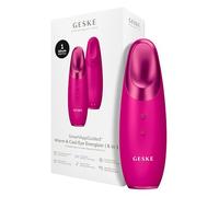 GESKE Warm & Cool Eye Energizer | 6 in 1 Massaggiatore per occhi | SmartAppGuided™ | Dispositivo per massaggio oculare | Massaggiatore contro le occhiaie | Tratta borse e palpebre cadenti