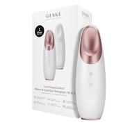 GESKE Warm & Cool Eye Energizer | 6 in 1 Massaggiatore per occhi | SmartAppGuided™ | Dispositivo per massaggio oculare | Massaggiatore contro le occhiaie | Tratta borse e palpebre cadenti