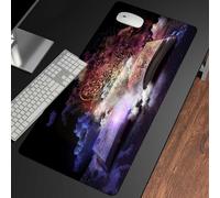 Gesmatic Grande tappetino per mouse da gioco, antiscivolo, impermeabile, facile da pulire, per computer portatile, scrittura, libro aperto, storie, educativo, per ufficio e casa, 80 x 40 cm