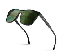 gesruny ㅤ Occhiali da sole polarizzati-uomo-donna-UV400-Classic-Retro-Protezione-Occhiali da sole Neri-Occhiali da sole Ultraleggeri per Ciclismo Guida Pesca, 6-G15