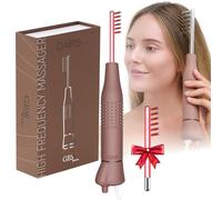 GESS DARS Massaggiatore ad alta frequenza per la crescita dei capelli, dispositivo di terapia ad alta frequenza fluo, intensità regolabile, anti-perdita di capelli e ringiovanimento del cuoio