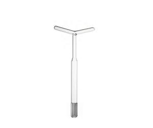 GESS Darsonval - Inserti in vetro ad alta frequenza - contro acne, perdita di capelli, riduzione delle rughe, dispositivo cosmetico per la cura della pelle, bel viso senza acne (Fork)