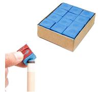 Gessetti Biliardo,Gesso da Biliardo,Standard Gessetto Biliardo,Gessetti per Stecche da Biliardo,Gessi Biliardo,Gessetto da Biliardo,Pool Cue Cubes, per Appassionati e Professionisti (12 pezzi)