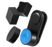 Gessetto da biliardo, supporto magnetico per stecca da piscina per giocatori, accessorio da biliardo a prova di perdite, con impugnatura sicura per esercitarsi, allenamento e uso in associazione da